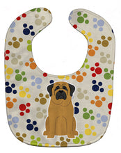 Load image into Gallery viewer, Pawprints Mastiff Baby Bib BB5847BIB