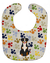 Load image into Gallery viewer, Pawprints Entlebucher Baby Bib BB5867BIB