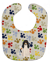 Load image into Gallery viewer, Pawprints Swiss Hound Baby Bib BB5873BIB
