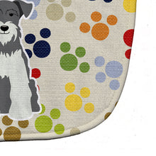 Load image into Gallery viewer, Pawprints Miniature Schanuzer Salt and Pepper Baby Bib BB5883BIB