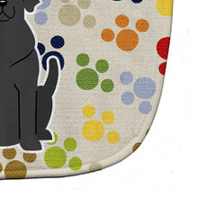 Load image into Gallery viewer, Pawprints Black Labrador Baby Bib BB5886BIB