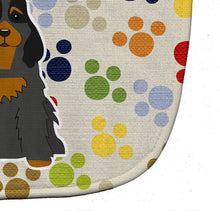 Load image into Gallery viewer, Pawprints Cocker Spaniel Black Tan Baby Bib BB5922BIB