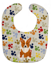 Load image into Gallery viewer, Pawprints Corgi Baby Bib BB5929BIB