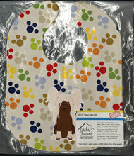 Load image into Gallery viewer, Pawprints Chinese Crested Cream Baby Bib BB5942BIB