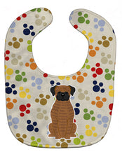Load image into Gallery viewer, Pawprints Brindle Boxer Baby Bib BB5946BIB