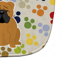 Load image into Gallery viewer, Pawprints English Bulldog Red Baby Bib BB5951BIB