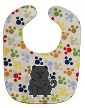 Load image into Gallery viewer, Pawprints Chow Chow Black Baby Bib BB5972BIB