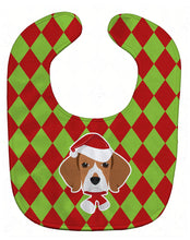 Load image into Gallery viewer, Christmas Beagle Baby Bib BB5974BIB