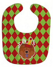 Load image into Gallery viewer, Christmas Chow Chow Baby Bib BB5978BIB
