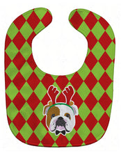Load image into Gallery viewer, Christmas English Bulldog Baby Bib BB5984BIB