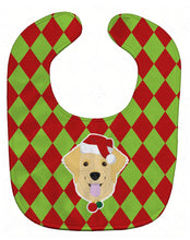 Load image into Gallery viewer, Christmas Golden Retriever Baby Bib BB5987BIB