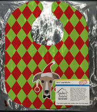 Load image into Gallery viewer, Christmas Greyhound Baby Bib BB5989BIB