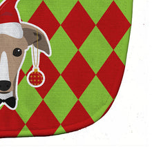 Load image into Gallery viewer, Christmas Greyhound Baby Bib BB5989BIB
