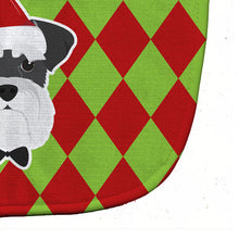 Load image into Gallery viewer, Christmas Schnauzer Baby Bib BB5999BIB