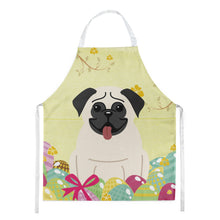 Load image into Gallery viewer, Easter Eggs Pug Cream Apron – Artist-Designed Kitchen, BBQ &amp; Craft Apron BB6004APRON