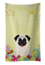 Load image into Gallery viewer, Easter Eggs Pug Cream Kitchen Towel – Artistic Dish Towel for Everyday Use BB6004KTWL