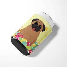 Load image into Gallery viewer, Easter Eggs Pug Brown Can or Bottle Hugger BB6005CC
