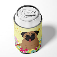 Load image into Gallery viewer, Easter Eggs Pug Brown Can or Bottle Hugger BB6005CC