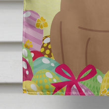 Load image into Gallery viewer, Easter Eggs Pug Brown Flag Canvas House Size BB6005CHF