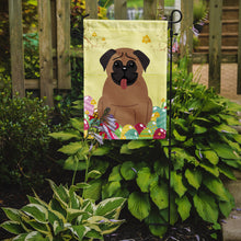 Load image into Gallery viewer, Easter Eggs Pug Brown Garden Flag - Outdoor Decorative Yard Flag BB6005GF