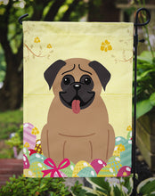 Load image into Gallery viewer, Easter Eggs Pug Brown Garden Flag - Outdoor Decorative Yard Flag BB6005GF