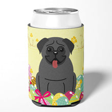 Load image into Gallery viewer, Easter Eggs Pug Black Can or Bottle Hugger BB6006CC