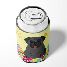 Load image into Gallery viewer, Easter Eggs Pug Black Can or Bottle Hugger BB6006CC