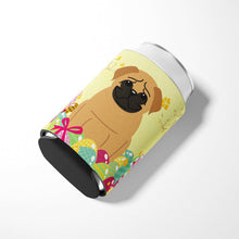 Load image into Gallery viewer, Easter Eggs Pug Brown Can or Bottle Hugger BB6007CC