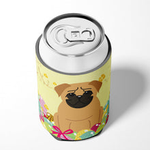 Load image into Gallery viewer, Easter Eggs Pug Brown Can or Bottle Hugger BB6007CC