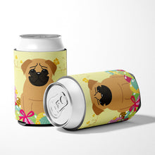 Load image into Gallery viewer, Easter Eggs Pug Brown Can or Bottle Hugger BB6007CC