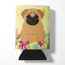 Load image into Gallery viewer, Easter Eggs Pug Brown Can or Bottle Hugger BB6007CC
