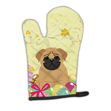 Load image into Gallery viewer, Easter Eggs Pug Brown Oven Mitt BB6007OVMT