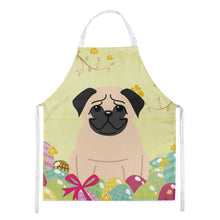 Load image into Gallery viewer, Easter Eggs Pug Fawn Apron – Artist-Designed Kitchen, BBQ &amp; Craft Apron BB6008APRON