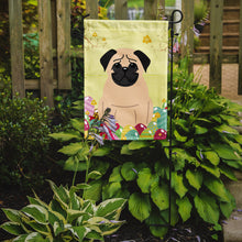Load image into Gallery viewer, Easter Eggs Pug Fawn Garden Flag - Outdoor Decorative Yard Flag BB6008GF