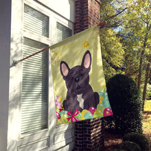 Load image into Gallery viewer, Easter Eggs French Bulldog Brindle Flag Canvas House Size BB6009CHF