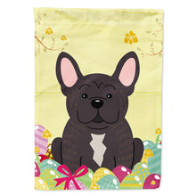 Load image into Gallery viewer, Easter Eggs French Bulldog Brindle Flag Canvas House Size BB6009CHF