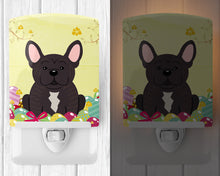 Load image into Gallery viewer, Easter Eggs French Bulldog Brindle Ceramic Night Light BB6009CNL