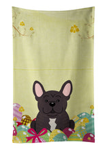 Load image into Gallery viewer, Easter Eggs French Bulldog Brindle Kitchen Towel – Artistic Dish Towel for Everyday Use BB6009KTWL