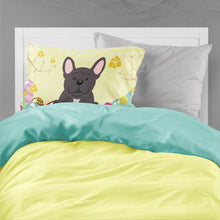 Load image into Gallery viewer, Easter Eggs French Bulldog Brindle Fabric Standard Pillowcase – Artistic Decorative Front, White Back BB6009PILLOWCASE