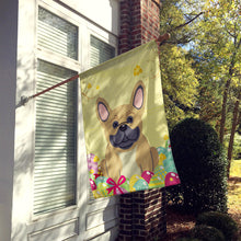 Load image into Gallery viewer, Easter Eggs French Bulldog Cream Flag Canvas House Size BB6010CHF