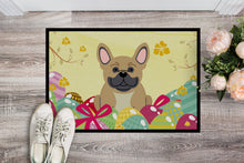 Load image into Gallery viewer, Easter Eggs French Bulldog Cream Doormat - 24x36 Decorative Floor Mat – Indoor/Outdoor Rug with Artistic Flair BB6010JMAT