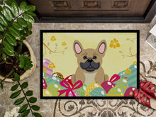 Load image into Gallery viewer, Easter Eggs French Bulldog Cream Doormat - 24x36 Decorative Floor Mat – Indoor/Outdoor Rug with Artistic Flair BB6010JMAT