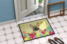 Load image into Gallery viewer, Easter Eggs French Bulldog Cream Doormat - 24x36 Decorative Floor Mat – Indoor/Outdoor Rug with Artistic Flair BB6010JMAT