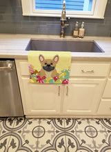 Load image into Gallery viewer, Easter Eggs French Bulldog Cream Kitchen Towel – Artistic Dish Towel for Everyday Use BB6010KTWL