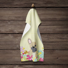 Load image into Gallery viewer, Easter Eggs French Bulldog Cream Kitchen Towel – Artistic Dish Towel for Everyday Use BB6010KTWL