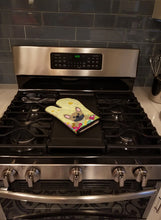Load image into Gallery viewer, Easter Eggs French Bulldog Cream Oven Mitt BB6010OVMT