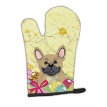 Load image into Gallery viewer, Easter Eggs French Bulldog Cream Oven Mitt BB6010OVMT