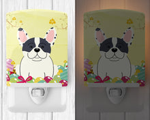 Load image into Gallery viewer, Easter Eggs French Bulldog Piebald Ceramic Night Light BB6011CNL