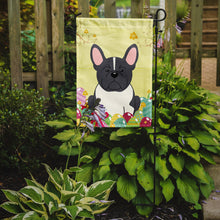 Load image into Gallery viewer, Easter Eggs French Bulldog Black White Garden Flag - Outdoor Decorative Yard Flag BB6012GF