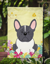 Load image into Gallery viewer, Easter Eggs French Bulldog Black White Garden Flag - Outdoor Decorative Yard Flag BB6012GF